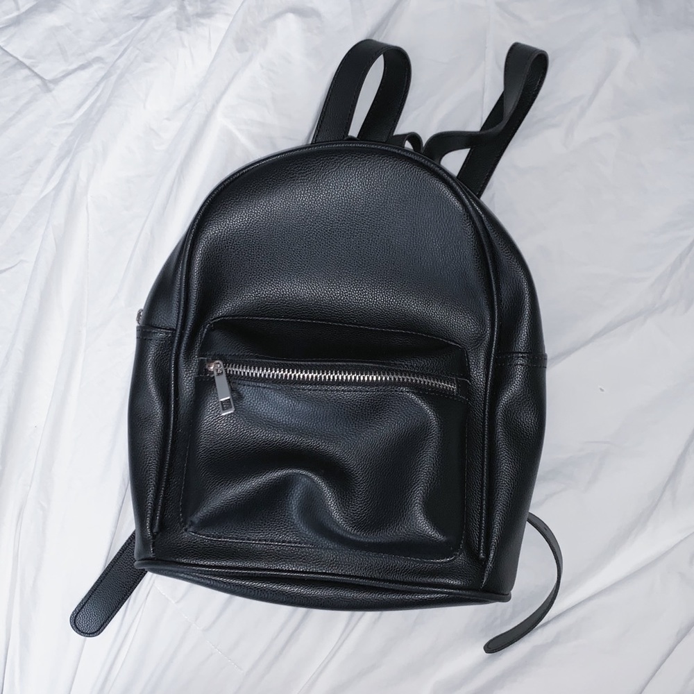 Forever 21 Mini Faux Leather Backpack